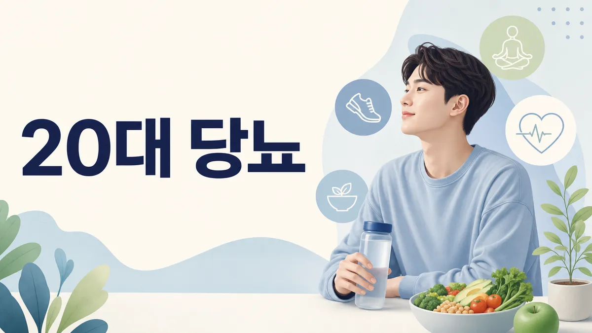 20대 당뇨 증상, 놓치지 말아야 할 신호