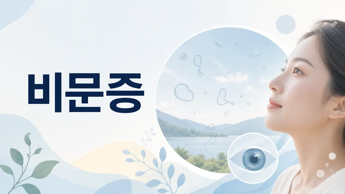 비문증 치료 방법과 수술이 필요한 경우