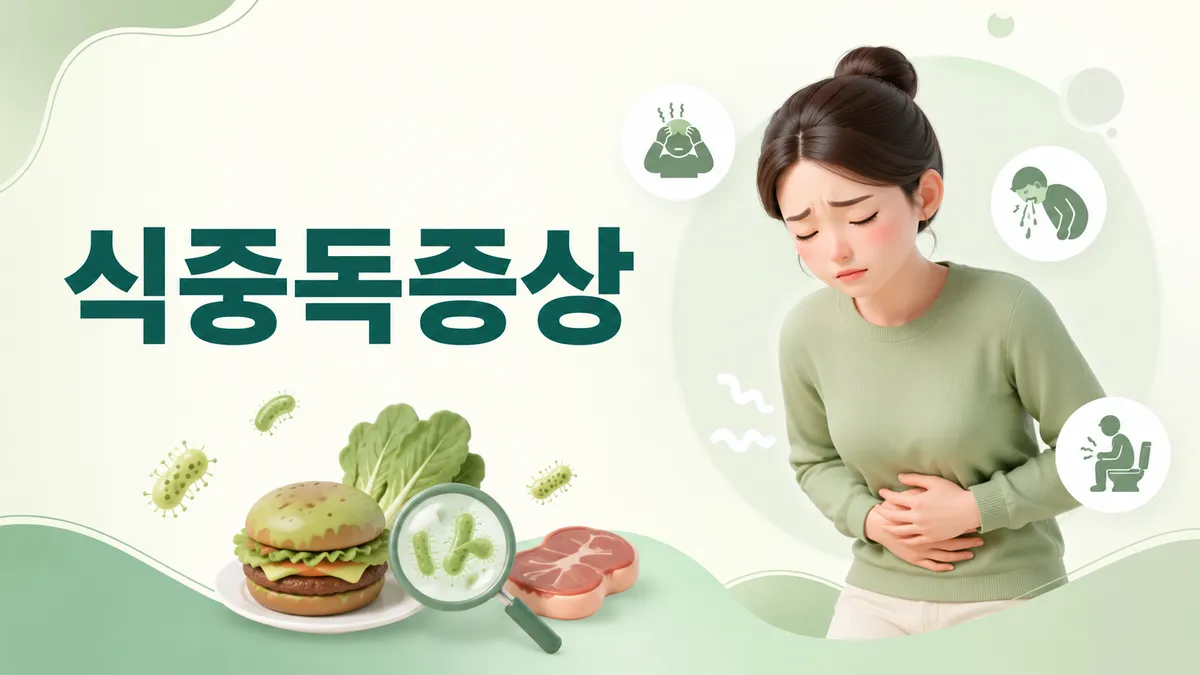 식중독 증상, 원인균에 따라 시간이 다르다