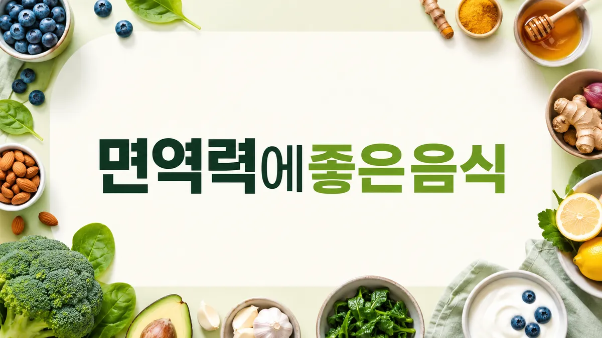 환절기 면역력에 좋은 음식과 부족하기 쉬운 영양소