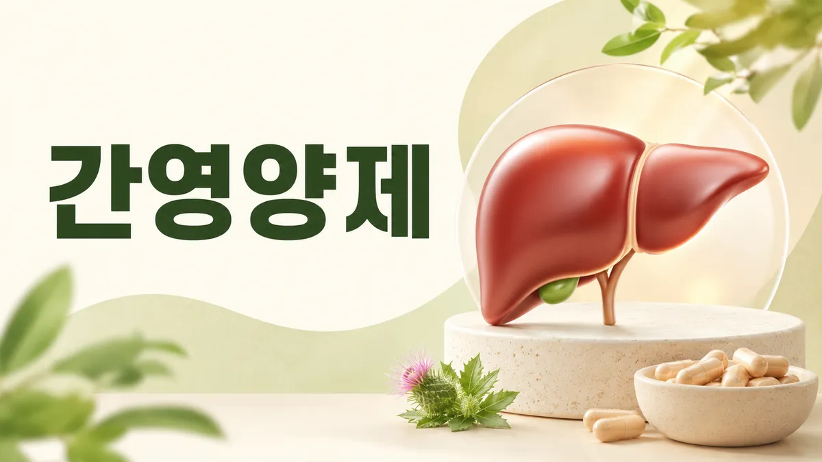 간 영양제 종류와 차이, 성분별 근거 총정리