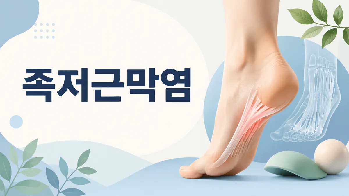 족저근막염 치료와 완치까지 걸리는 기간